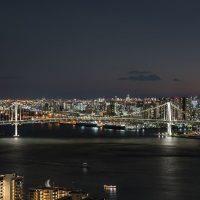 THE TOKYO TOWERS SEA TOWER レインボーブリッジを望む眺望(夜景)サムネイル