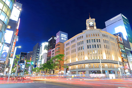 ピアース銀座8丁目 銀座4丁目交差点