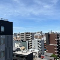 ピアース浅草バルコニーからの眺望サムネイル