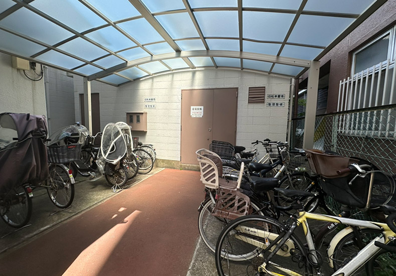グリーンコーポ京成小岩 駐輪場 イメージ