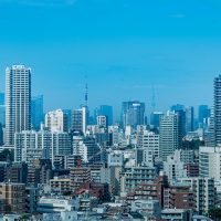 パークホームズ武蔵小山 都心・東京タワー方面を望む住戸からの昼景眺望サムネイル