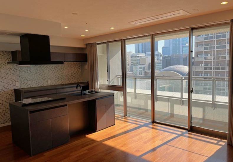 クオリア神南フラッツ リビング・ダイニング イメージ