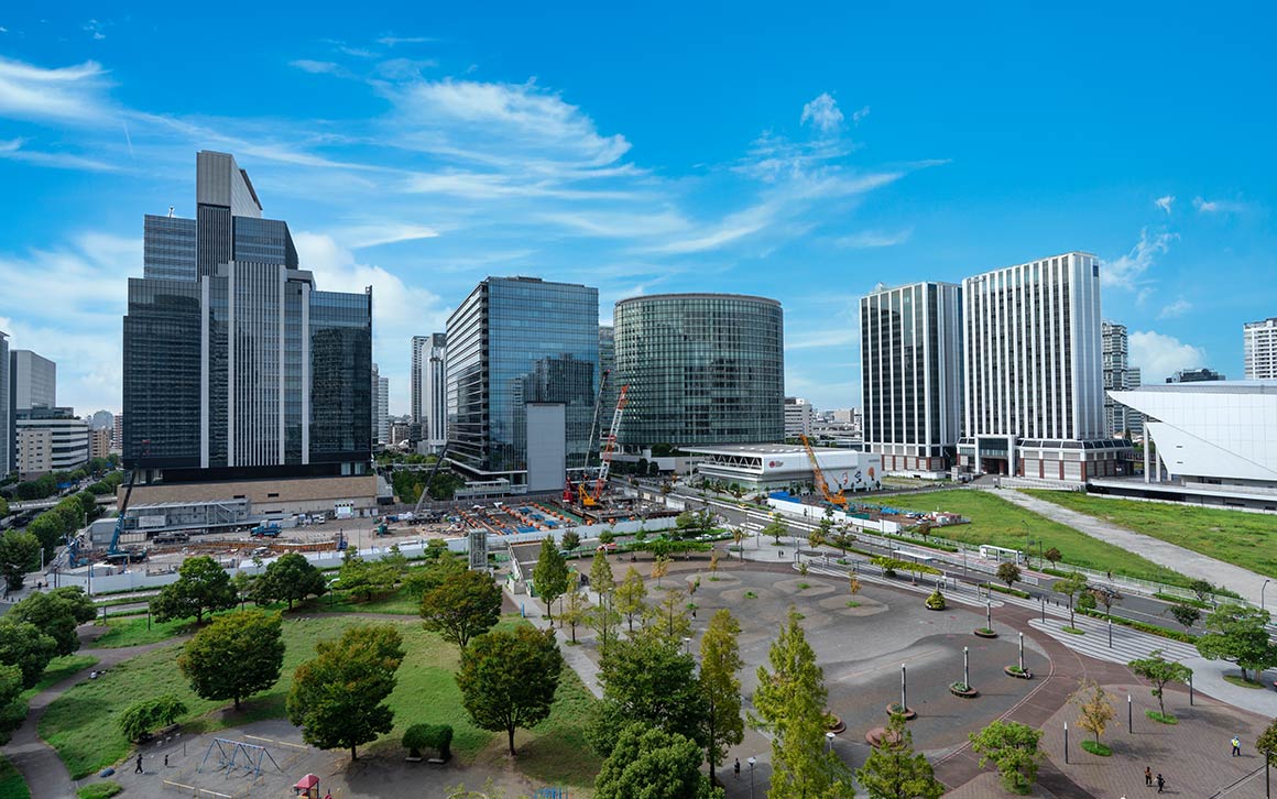 【眺望】10階から公園を見渡す開放感、陽当たり・眺望に優れた南西向き Brillia Grande みなとみらいパークフロントタワー 【眺望】10階から公園を見渡す開放感、陽当たり・眺望に優れた南西向き イメージ