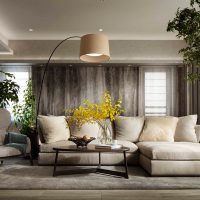 パークホームズ武蔵小山 モデルルーム・実績参考写真　リビング・ダイニングサムネイル