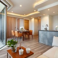 ル・サンク大崎ウィズタワー モデルルーム・実績参考写真 リビング・ダイニングサムネイル