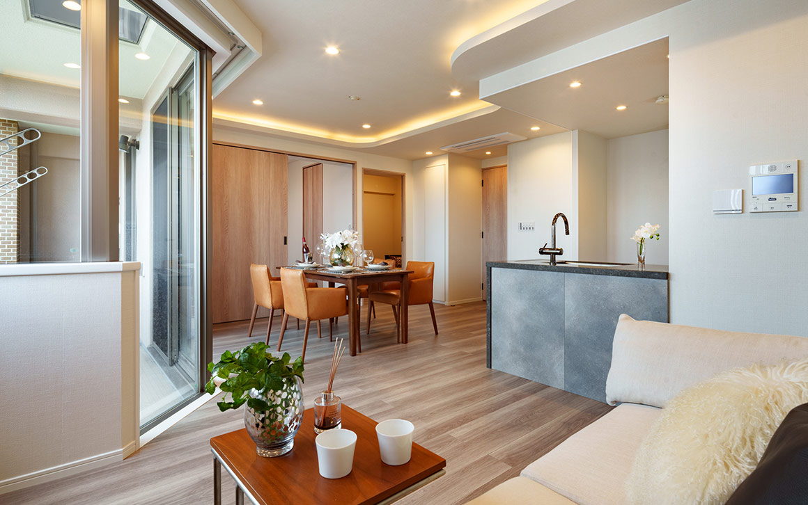 モデルルーム・実績参考写真 リビング・ダイニング ル・サンク大崎ウィズタワー モデルルーム・実績参考写真 リビング・ダイニング イメージ
