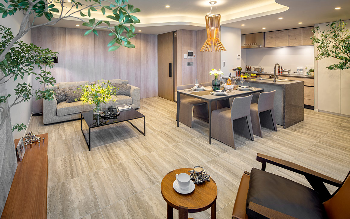 モデルルーム・実績参考写真 リビング・ダイニング ル・サンク大崎ウィズタワー モデルルーム・実績参考写真 リビング・ダイニング イメージ