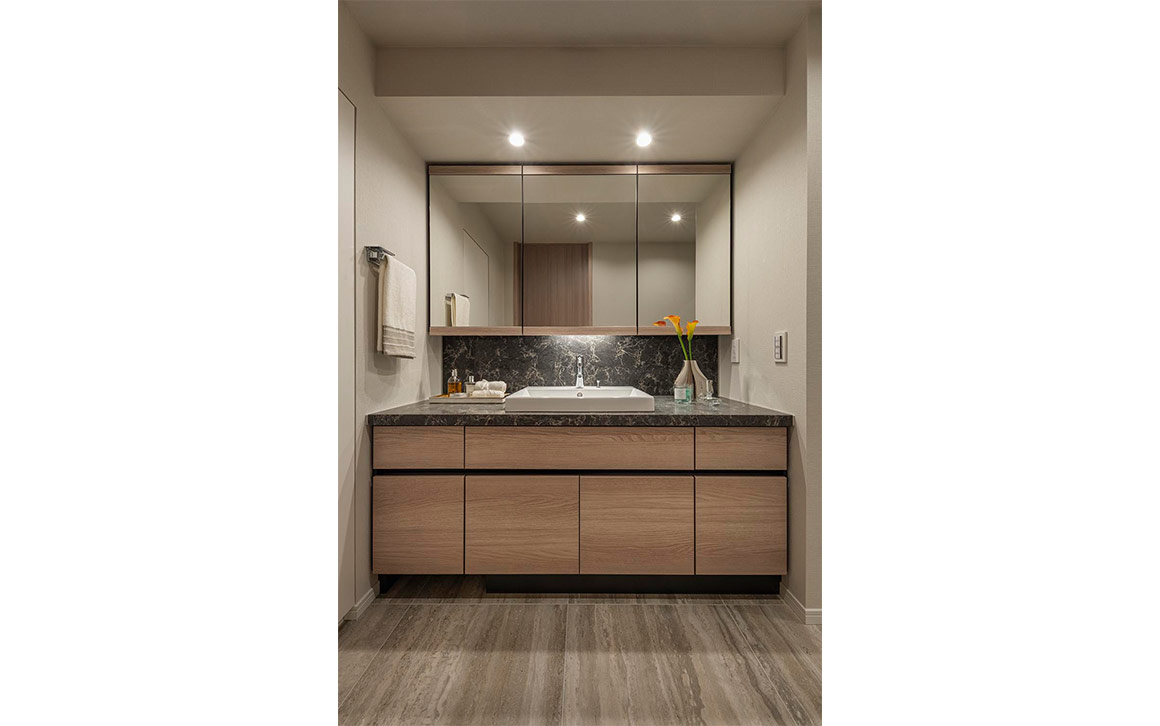 モデルルーム・実績参考写真 洗面・化粧室 ル・サンク大崎ウィズタワー モデルルーム・実績参考写真 洗面・化粧室 イメージ