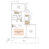 クリオ築地川公園 プランサムネイル