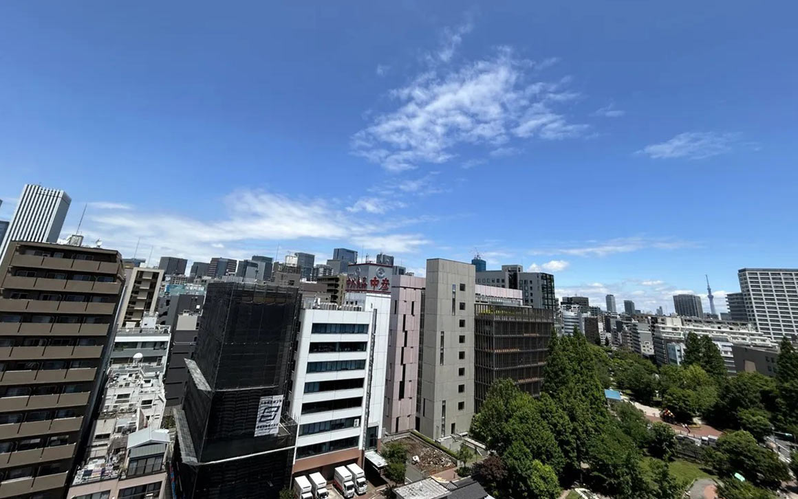 眺望 クリオ築地川公園 眺望 イメージ