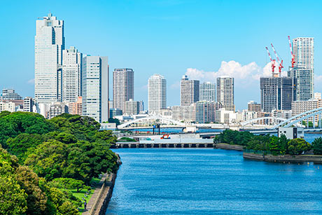 クリオ築地川公園 隅田川