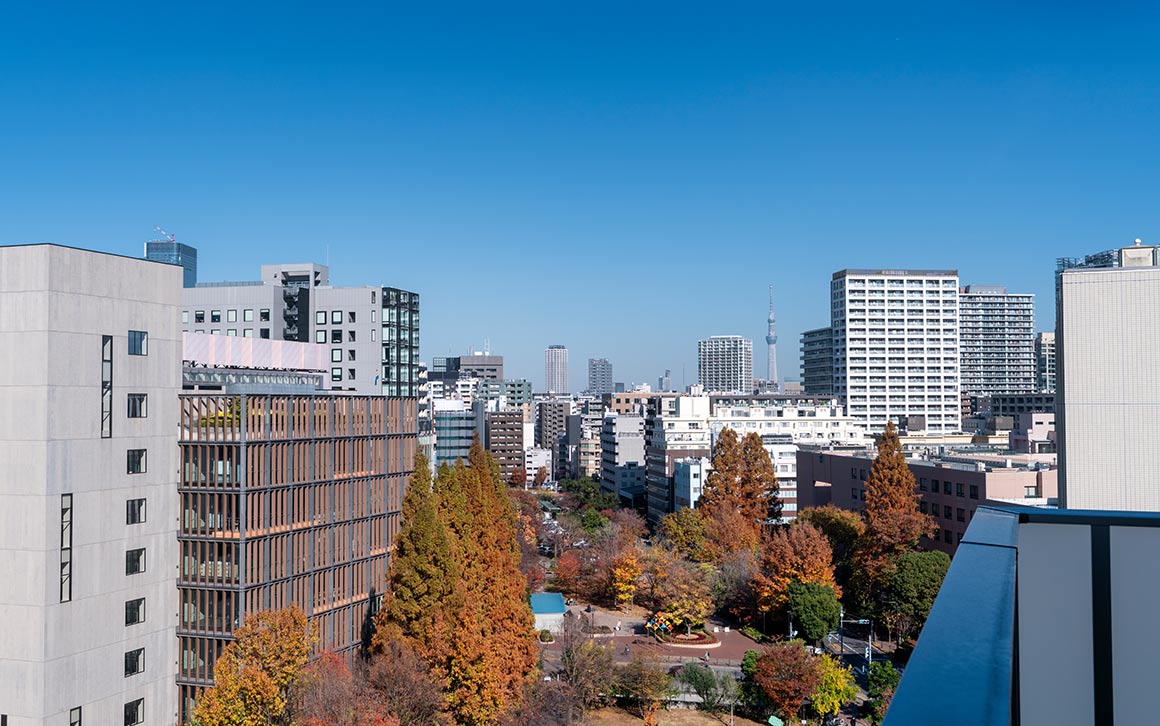 眺望 クリオ築地川公園 眺望 イメージ