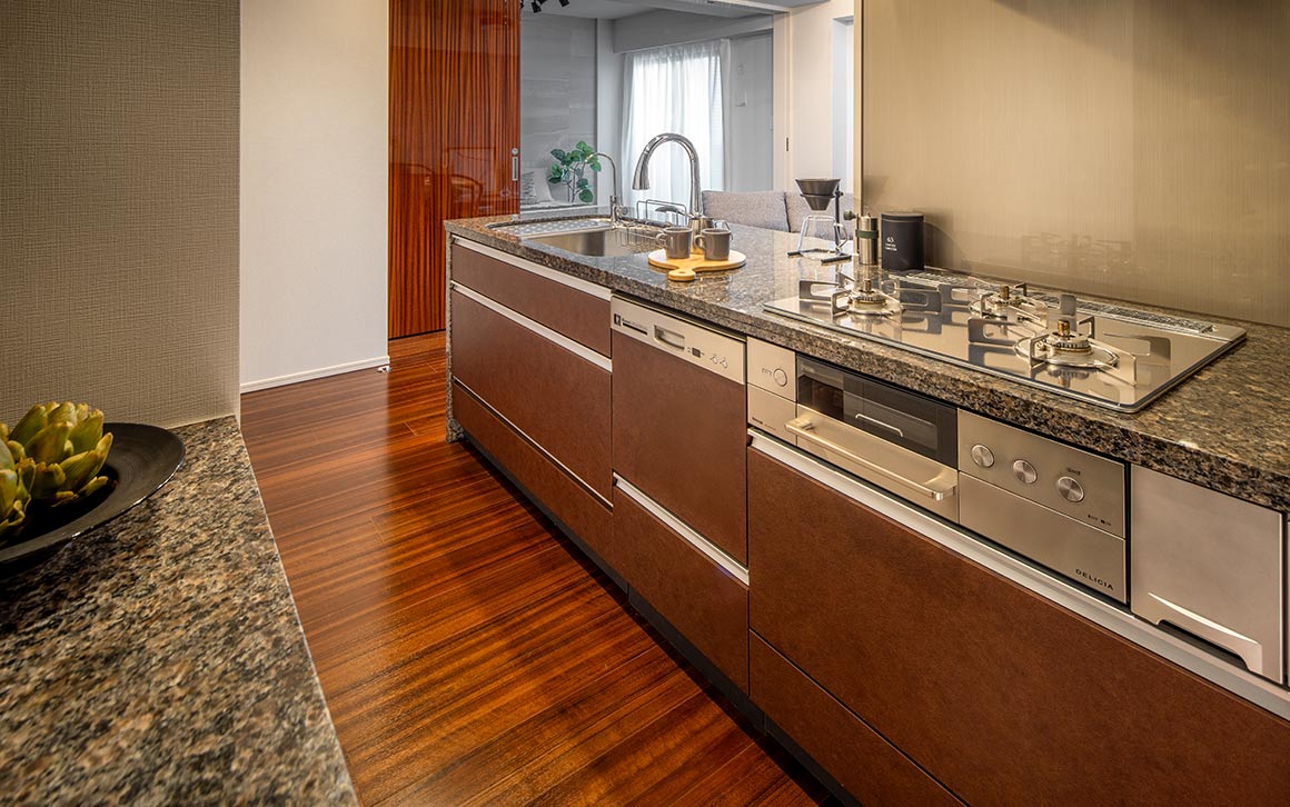 キッチン クリオ築地川公園 キッチン イメージ