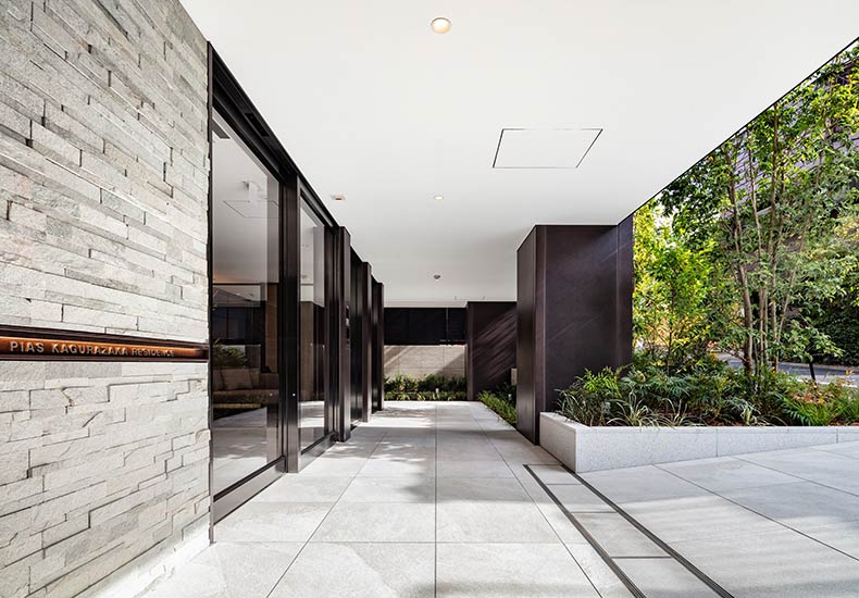 ピアース神楽坂レジデンス アプローチ イメージ