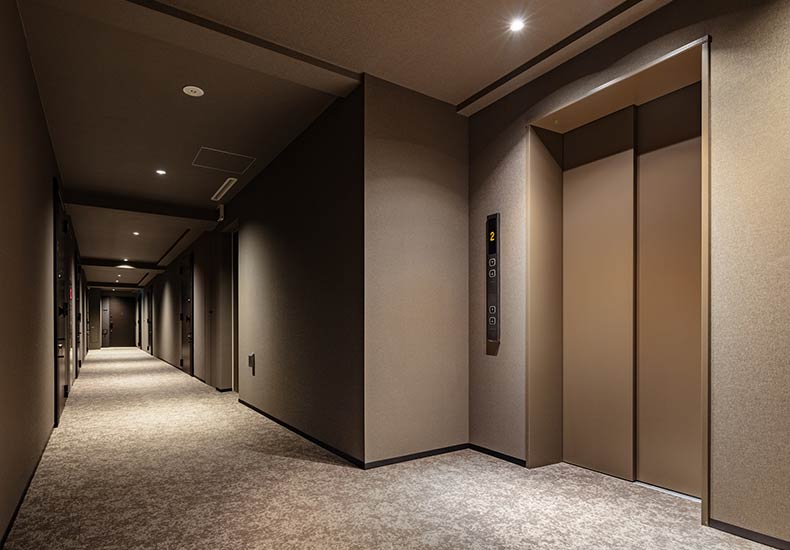 ピアース神楽坂レジデンス エレベーターホール イメージ