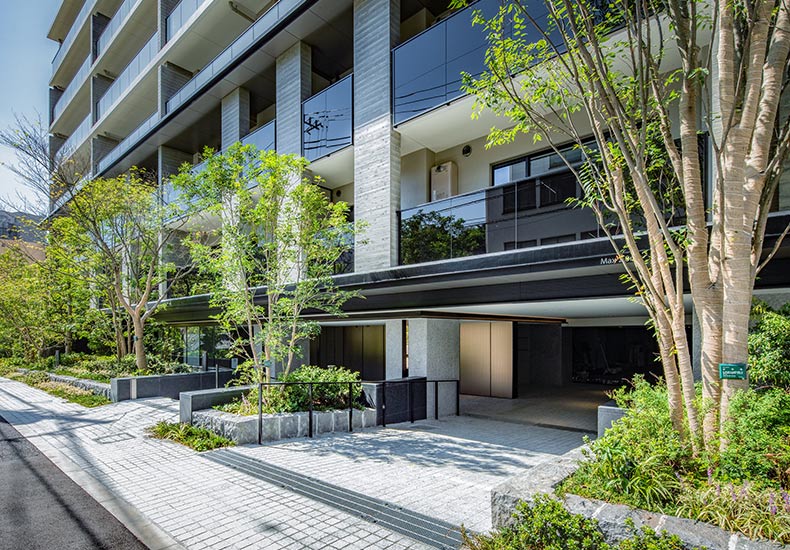 ディアナコート池田山公園 アプローチ イメージ