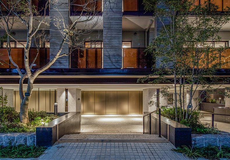 ディアナコート池田山公園 アプローチ イメージ