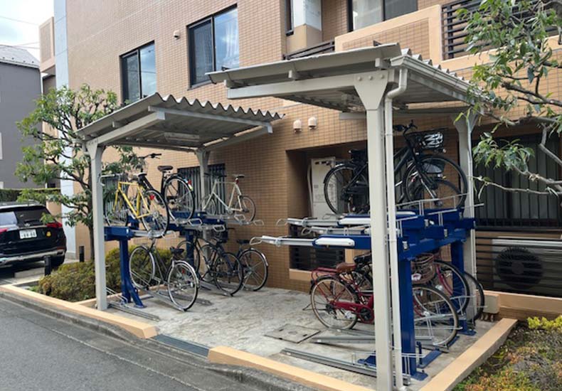 クレッセント武蔵新城ウエスト 駐輪場 イメージ