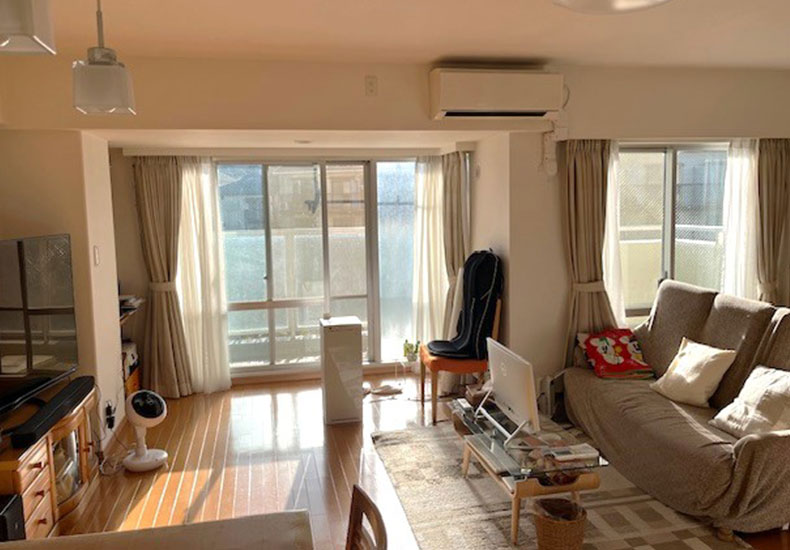 リヴィエール京王稲田堤 リビング・ダイニング イメージ