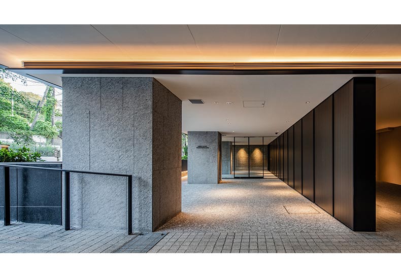 ディアナコート池田山公園 アプローチ イメージ