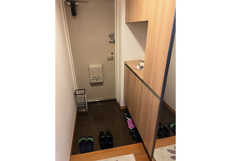 リヴィエール京王稲田堤 玄関 イメージ