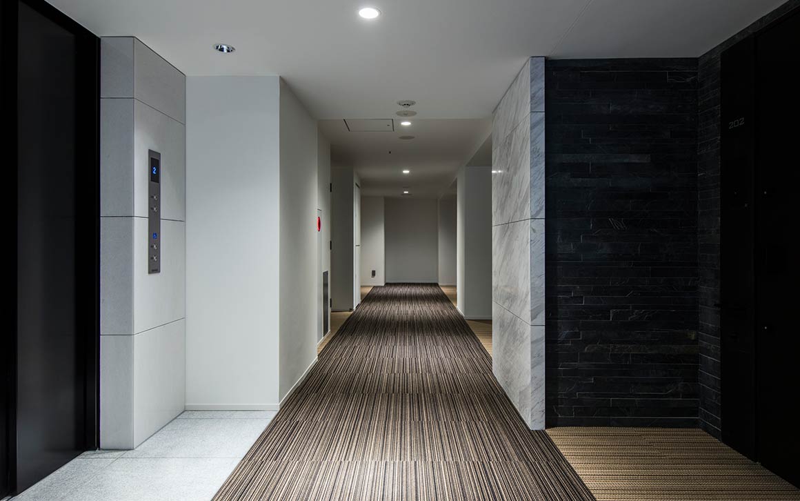 ピアース千代田淡路町 内廊下 イメージ