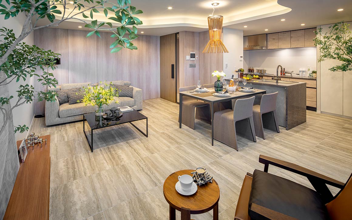 モデルルーム・実績参考写真 リビング・ダイニング ジェイパーク学芸大学II モデルルーム・実績参考写真 リビング・ダイニング イメージ