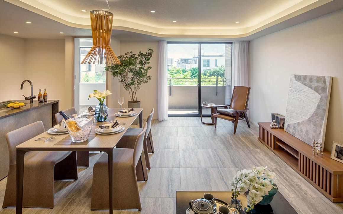 モデルルーム・実績参考写真 リビング・ダイニング ジェイパーク学芸大学II モデルルーム・実績参考写真 リビング・ダイニング イメージ