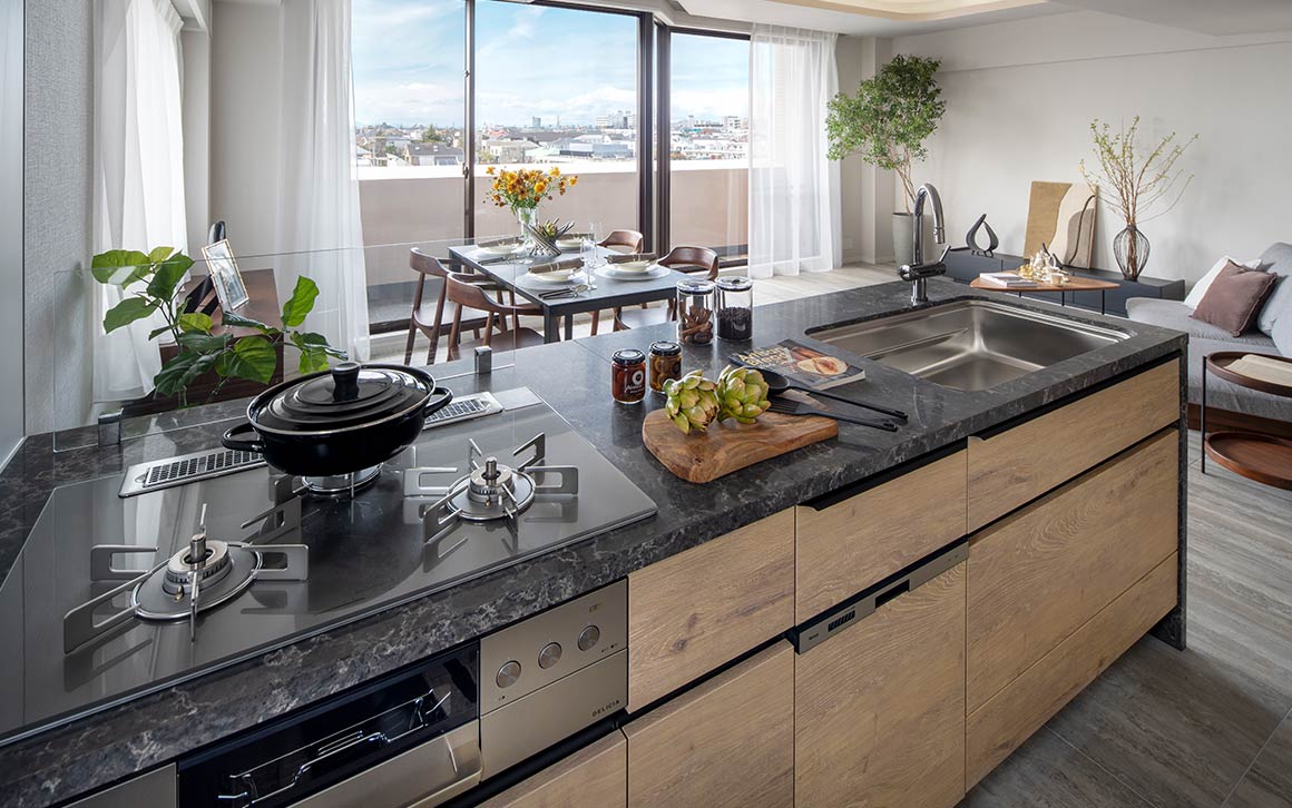 モデルルーム・実績参考写真 キッチン ジェイパーク学芸大学II モデルルーム・実績参考写真 キッチン イメージ