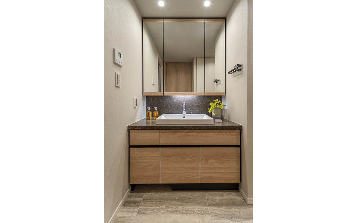 モデルルーム・実績参考写真 洗面 ジェイパーク学芸大学II モデルルーム・実績参考写真 洗面 イメージ