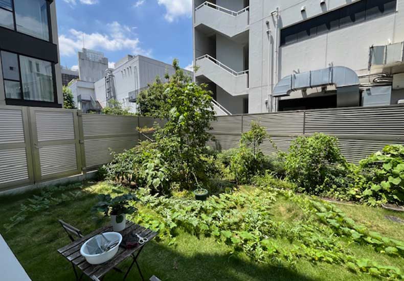 ディアナコート二子玉川翠景(45.46㎡) 専用庭 イメージ