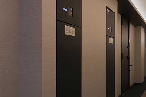 ピアース戸越公園 ■玄関前に戸別の宅配BOX