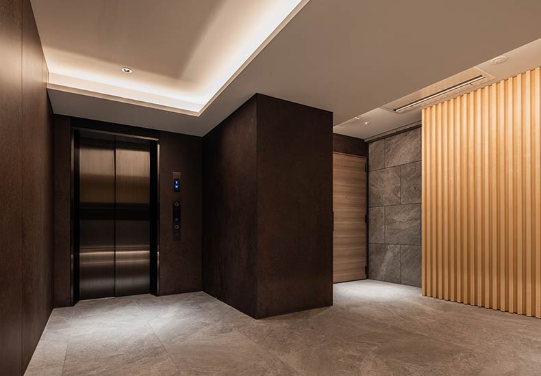 ピアース銀座レジデンス エレベーターホール イメージ