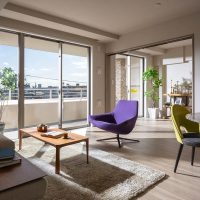 クレッセント蒲田III モデルルーム・実績参考写真　リビング・ダイニングサムネイル