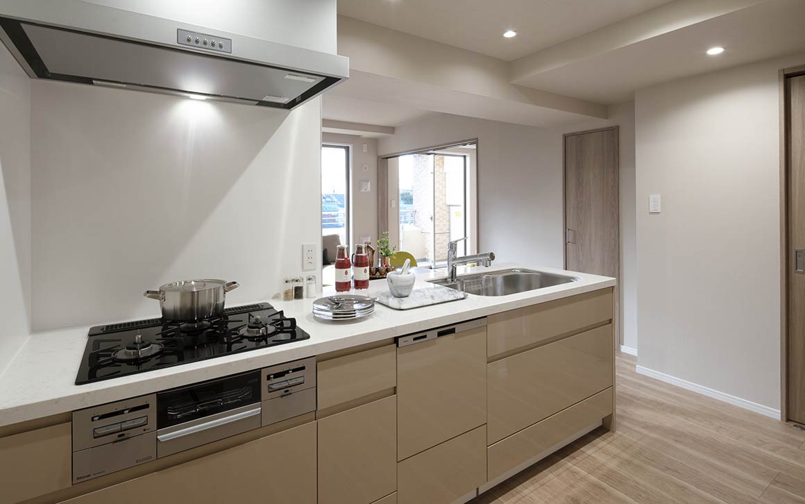 クレッセント蒲田III モデルルーム・実績参考写真　キッチン イメージ