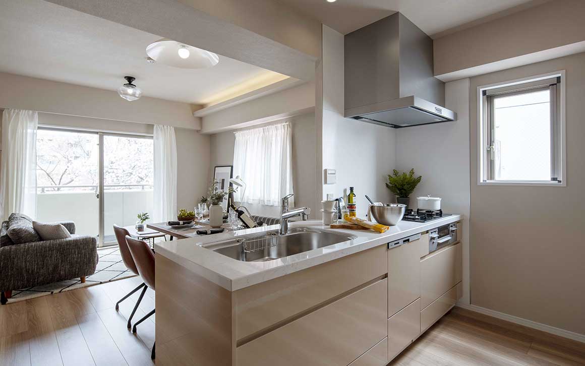 モデルルーム・実績参考写真 キッチン デュアリス用賀 モデルルーム・実績参考写真 キッチン イメージ