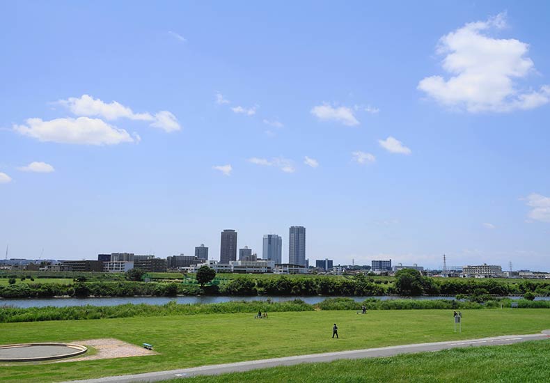 クレッセント蒲田III 多摩川大橋緑地