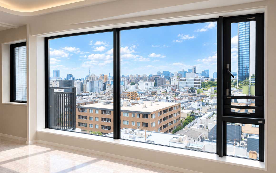 住戸からの眺望 シティハウス四谷津の守坂 住戸からの眺望 イメージ