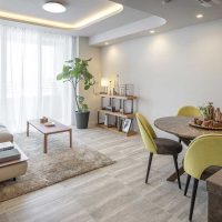 シティハウス四谷津の守坂 モデルルーム・実績参考写真 リビング・ダイニングサムネイル