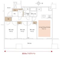 クレッセント萩中 プランサムネイル