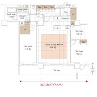 コスモポリス品川 プランサムネイル