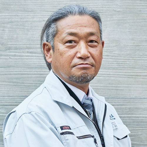 作業所長からの言葉 所長　田代清志氏