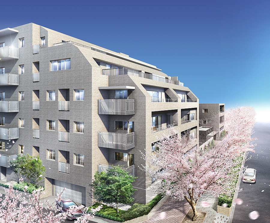 「アールブラン南馬込」外観完成予想図