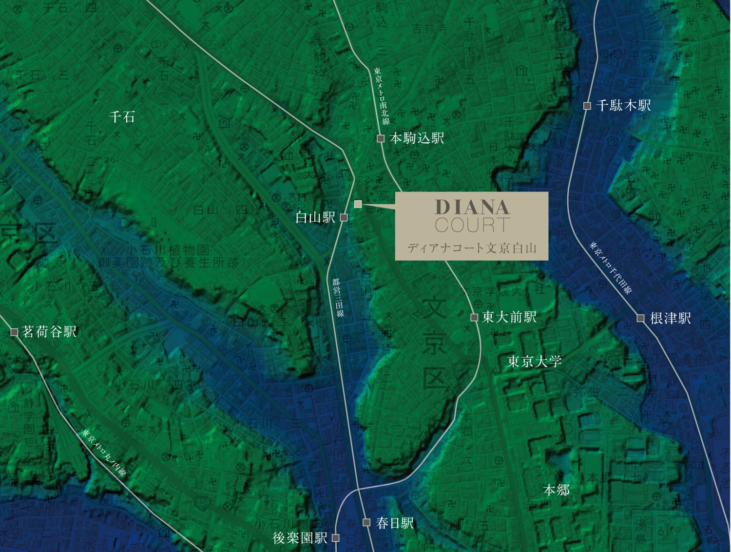 標高図概念図