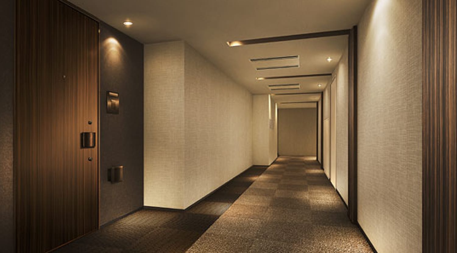 当社他物件　内廊下実績CG