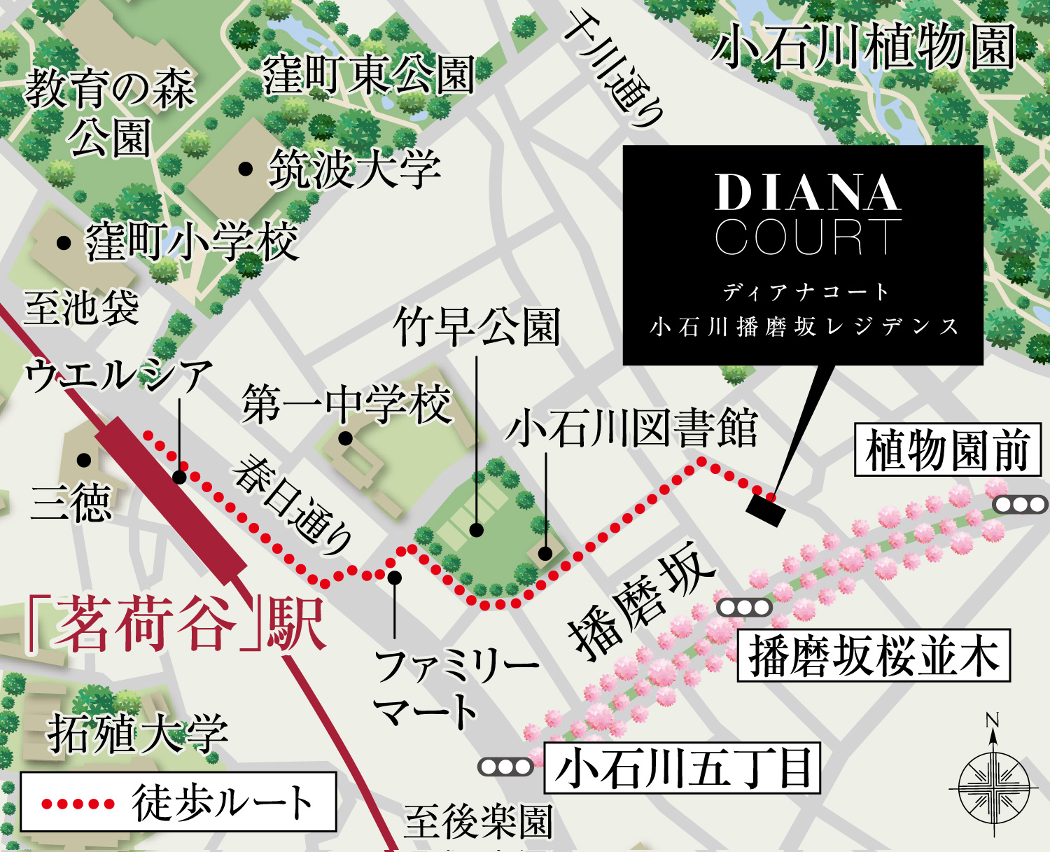 現地案内図