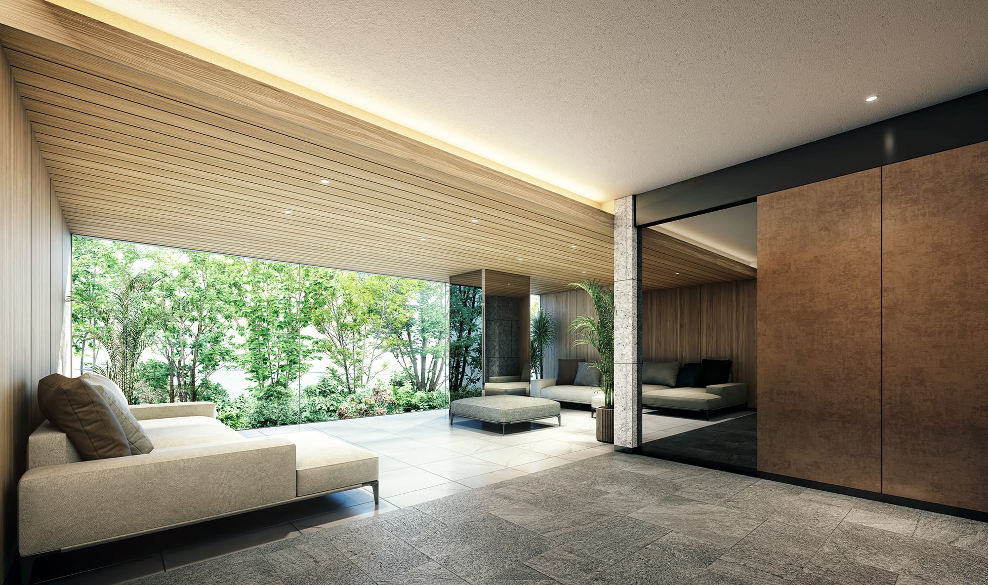 エントランスホール完成予想CG