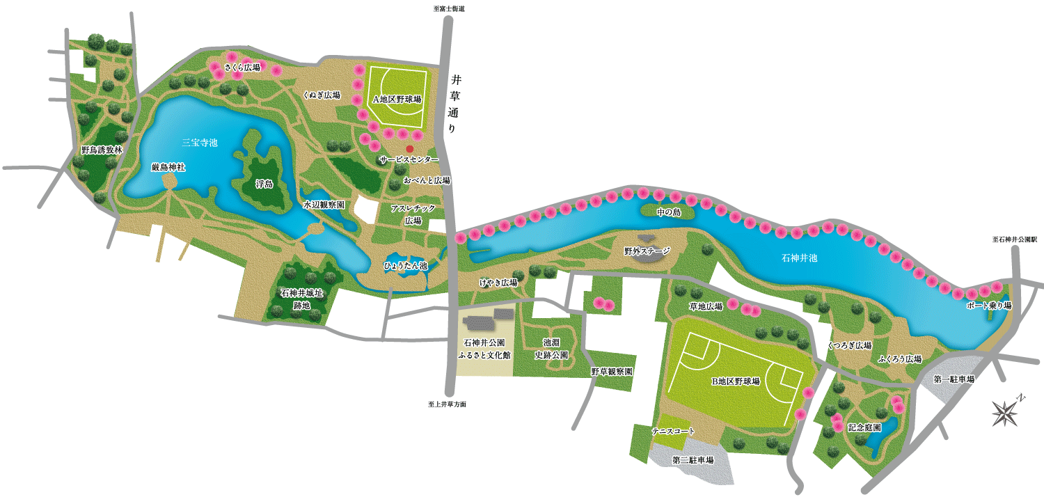 ロケーション 石神井公園 ディアナコート石神井公園 練馬区の新築分譲マンションならモリモト