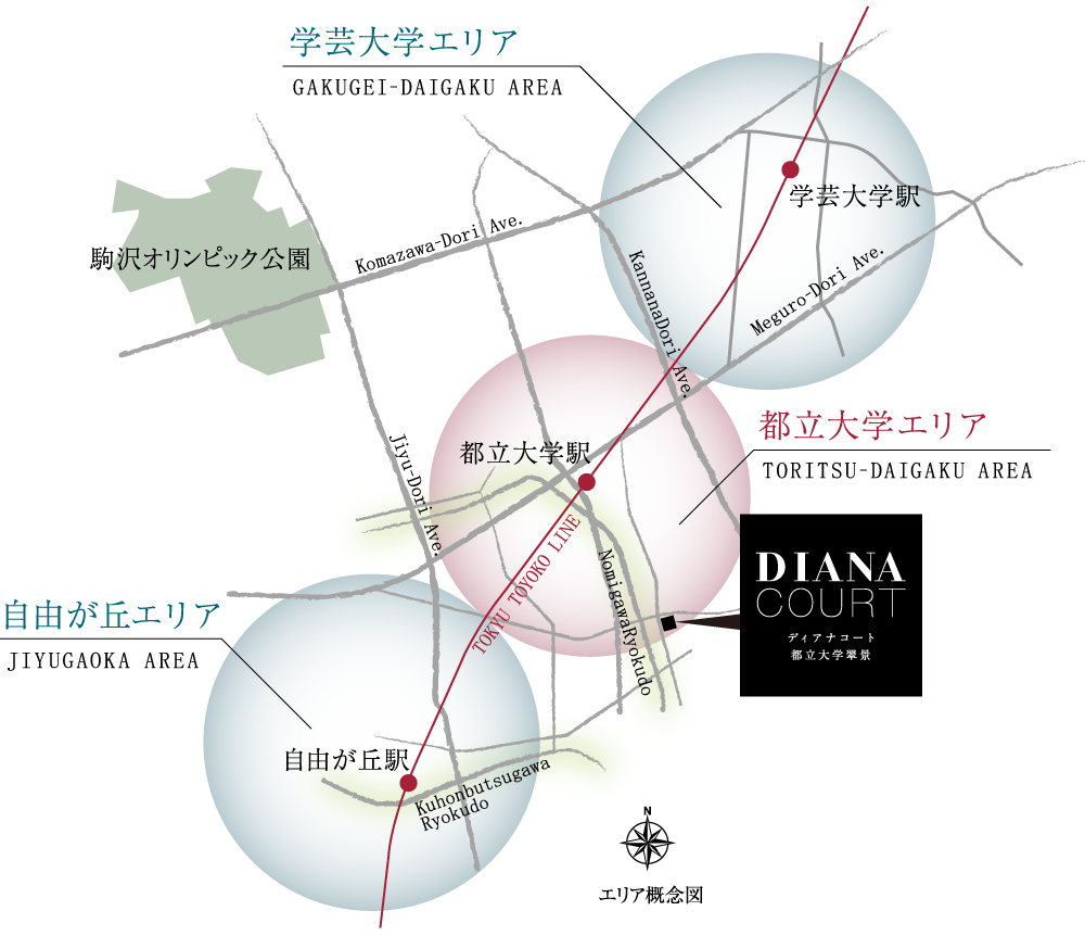 エリア概念図