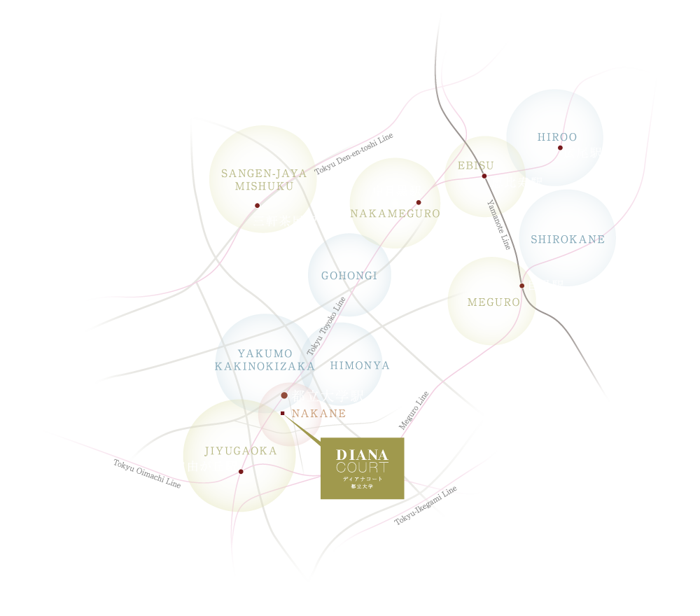 広域エリア概念図